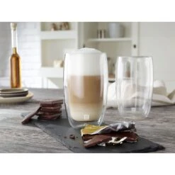 Zwilling Latte Macchiato Glasset 350 Ml / 2-tlg -Heimische Küche Verkäufe 000007903