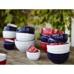 Staub Schüssel 12 Cm, Keramik, Reinweiß 7 Staub Schüssel 12 Cm, Keramik, Reinweiß -Heimische Küche Verkäufe 000017130