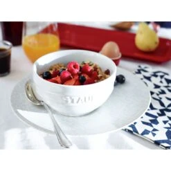 Staub Schüssel 12 Cm, Keramik, Reinweiß 6 Staub Schüssel 12 Cm, Keramik, Reinweiß -Heimische Küche Verkäufe 000017142