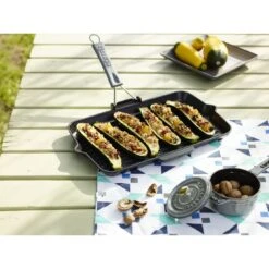 Staub Grillpfanne Mit Ausgießnase 34 X 21 Cm, Gusseisen, Schwarz 5 Staub Grillpfanne Mit Ausgießnase 34 X 21 Cm, Gusseisen, Schwarz -Heimische Küche Verkäufe 000017175