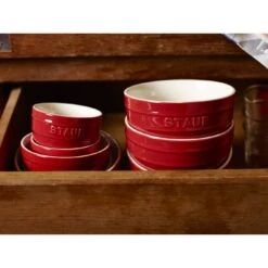 Staub Schüssel 14 Cm, Keramik, Kirsch-Rot -Heimische Küche Verkäufe 000017329