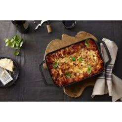 Staub Auflaufform 30 Cm X 20 Cm, Gusseisen -Heimische Küche Verkäufe 000018009