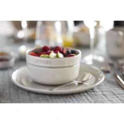 Staub Schüssel 10 Cm, Keramik, Weisser Trüffel 9 Staub Schüssel 10 Cm, Keramik, Weisser Trüffel -Heimische Küche Verkäufe 000019554