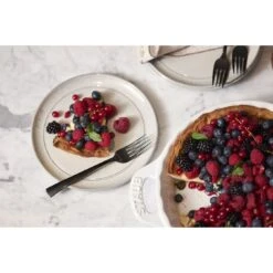 Staub Teller Flach 20 Cm, Keramik, Weisser Trüffel -Heimische Küche Verkäufe 000019628