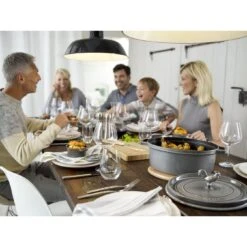 Staub Cocotte 17 Cm, Oval, Graphit-Grau, Gusseisen -Heimische Küche Verkäufe 000020964