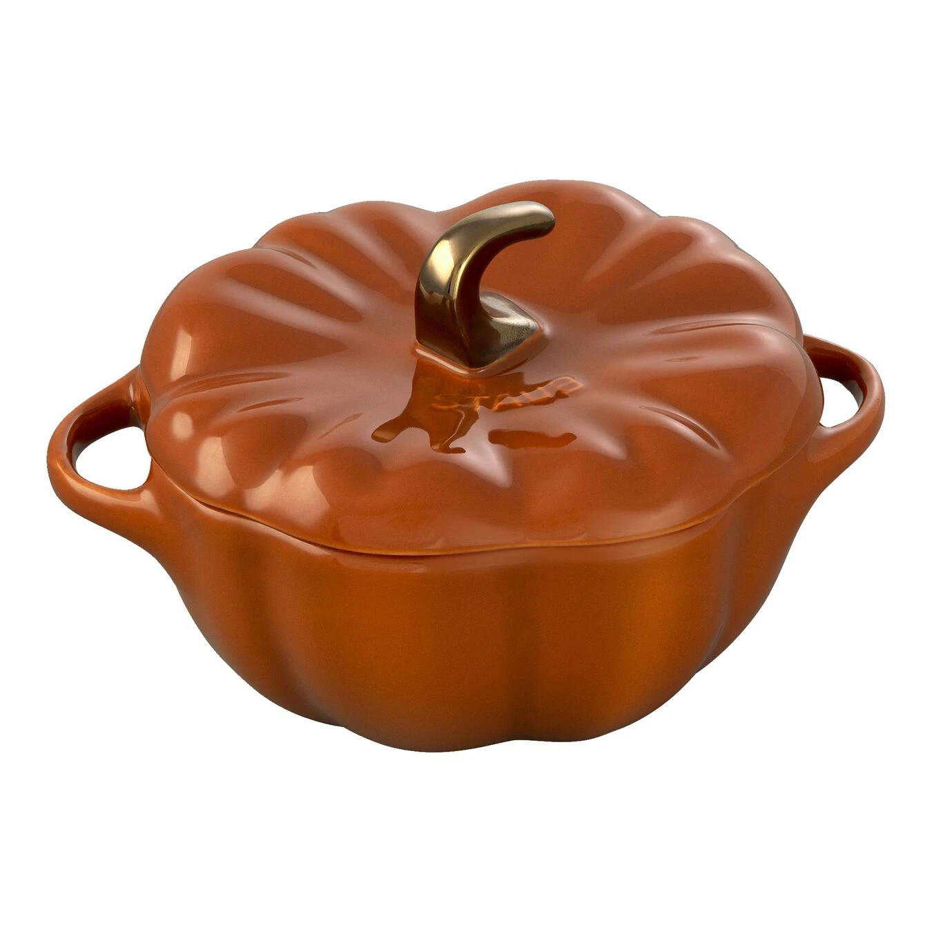 Staub Kürbis Cocotte 12 Cm, Kürbis, Zimt, Keramik 1 Staub Kürbis Cocotte 12 Cm, Kürbis, Zimt, Keramik