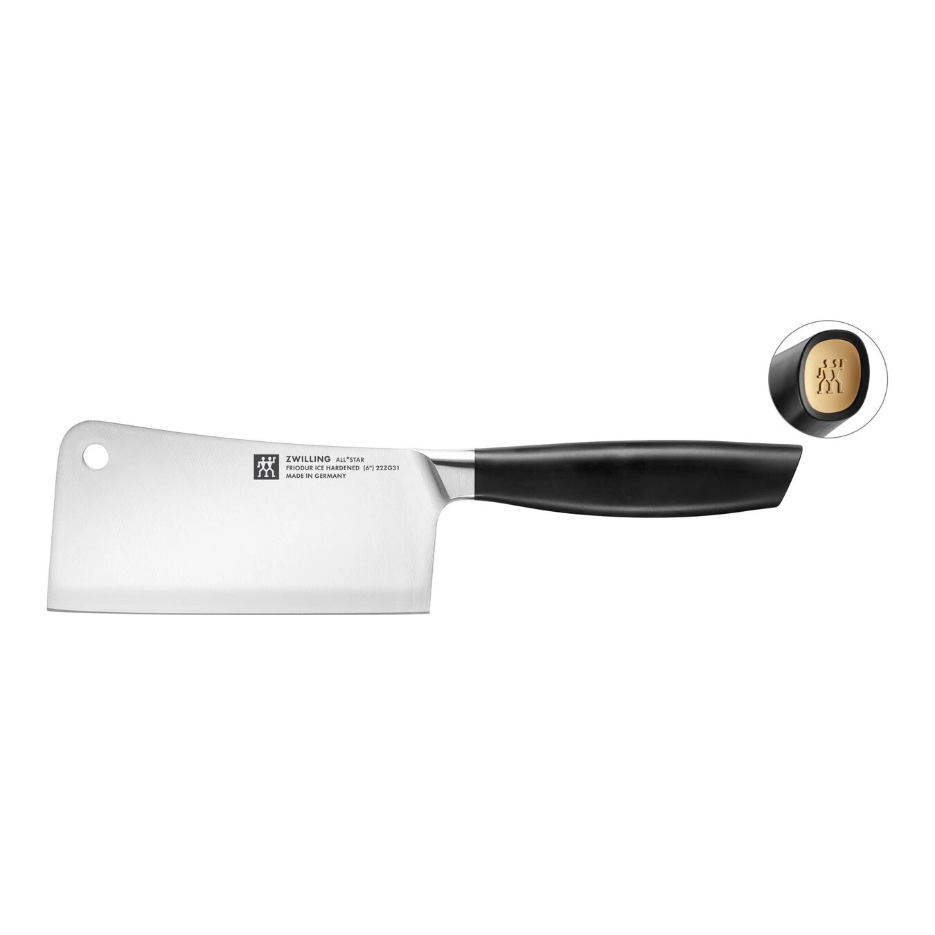 Zwilling Hackmesser 15 Cm, Gold Matt 1 Zwilling Hackmesser 15 Cm, Gold Matt