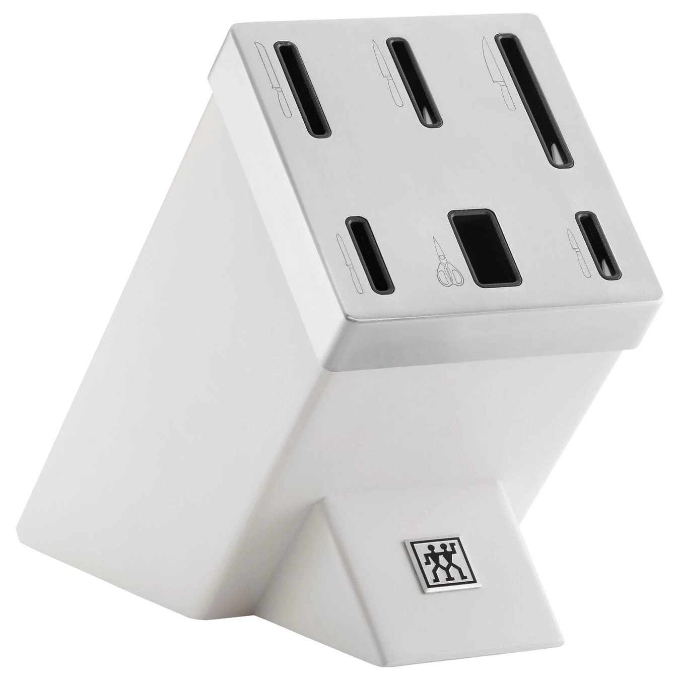 Zwilling Messerblockset Mit KiS Technologie 7-tlg, Weiß 4 Zwilling Messerblockset Mit KiS Technologie 7-tlg, Weiß – Bild 4