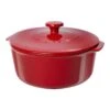 Zwilling Cocotte 24 Cm, Rund, Rot, Keramik