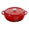 Zwilling Cocotte 29 Cm, Oval, Rot, Gusseisen