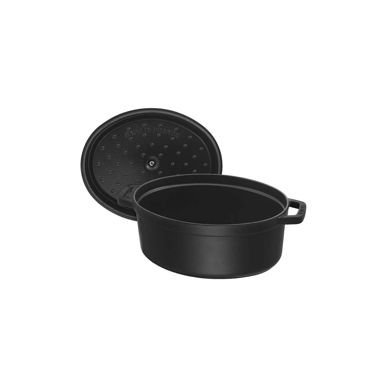 Staub Cocotte 31 Cm, Oval, Schwarz, Gusseisen 3 Staub Cocotte 31 Cm, Oval, Schwarz, Gusseisen – Bild 3