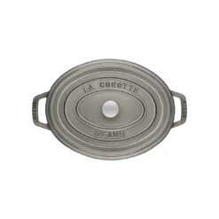 Staub Cocotte 37 Cm, Oval, Graphit-Grau, Gusseisen -Heimische Küche Verkäufe 40500 236 0 2
