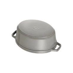 Staub Cocotte 17 Cm, Oval, Graphit-Grau, Gusseisen -Heimische Küche Verkäufe 40500 236 0 6
