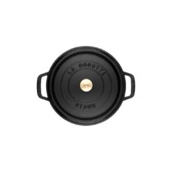 Staub Cocotte 26 Cm, Rund, Schwarz, Gusseisen 7 Staub Cocotte 26 Cm, Rund, Schwarz, Gusseisen -Heimische Küche Verkäufe 40500 241 0 8 2