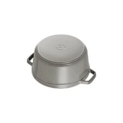 Staub Cocotte 24 Cm, Rund, Graphit-Grau, Gusseisen -Heimische Küche Verkäufe 40500 246 0 6