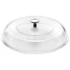 Staub Gewölbter Glasdeckel 24 Cm, Glas
