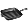 Staub American Grill 26 X 26 Cm, Gusseisen, Schwarz