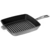 Staub American Grill 26 X 26 Cm, Gusseisen, Graphit-Grau