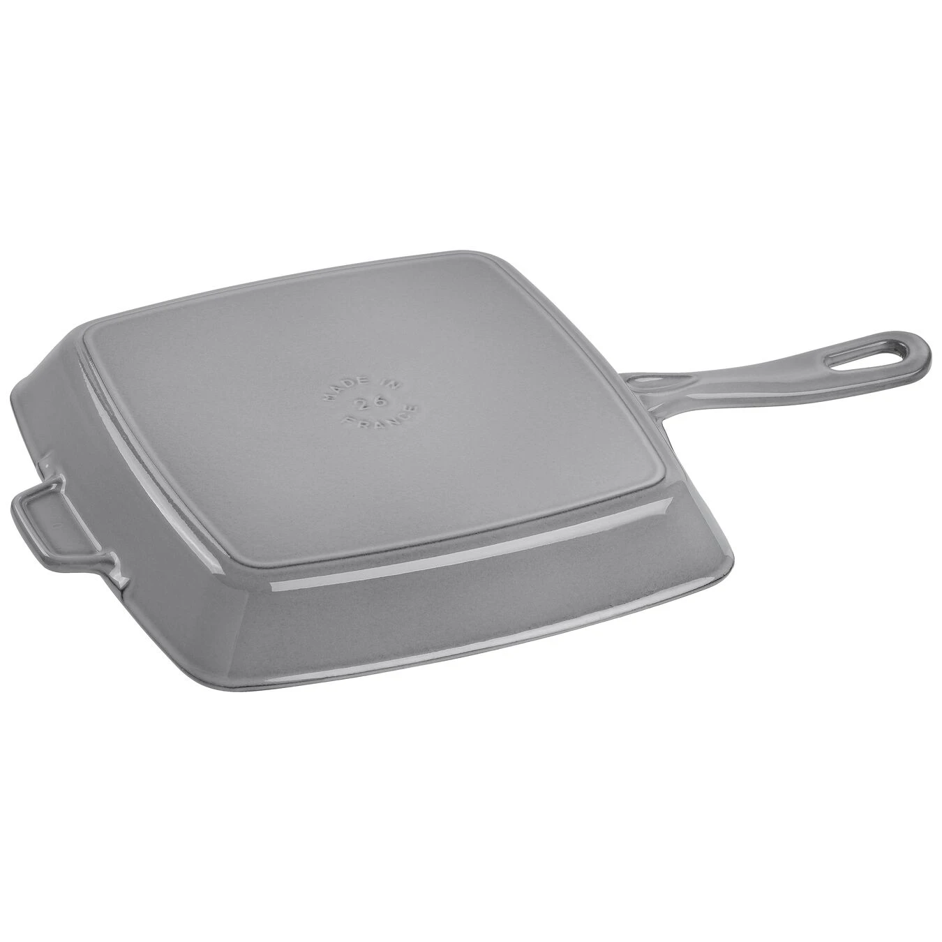Staub American Grill 26 X 26 Cm, Gusseisen, Graphit-Grau 2 Staub American Grill 26 X 26 Cm, Gusseisen, Graphit-Grau – Bild 2