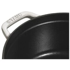 Staub Cocotte 22 Cm, Rund, Weisser Trüffel, Gusseisen -Heimische Küche Verkäufe 40501411 4