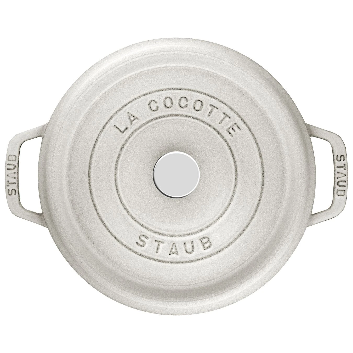 Staub Cocotte 26 Cm, Rund, Weisser Trüffel, Gusseisen 3 Staub Cocotte 26 Cm, Rund, Weisser Trüffel, Gusseisen – Bild 3