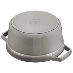 Staub Cocotte 34 Cm, Rund, Graphit-Grau, Gusseisen -Heimische Küche Verkäufe 40502 303 4