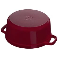 Staub Cocotte 28 Cm, Rund, Bordeaux, Gusseisen -Heimische Küche Verkäufe 40502278 04