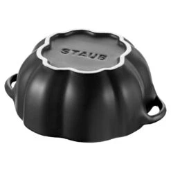 Staub Cocotte 12 Cm, Kürbis, Schwarz, Keramik -Heimische Küche Verkäufe 40508 548 0 3
