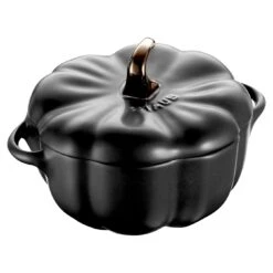 Staub Cocotte 15 Cm, Kürbis, Schwarz, Keramik -Heimische Küche Verkäufe 40508 549 0 7