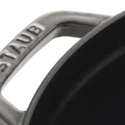 Staub Cocotte 20 Cm, Rund, Graphit-Grau, Gusseisen -Heimische Küche Verkäufe 40509 304 0 3