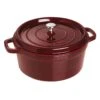 Staub Cocotte 28 Cm, Rund, Grenadine-Rot, Gusseisen