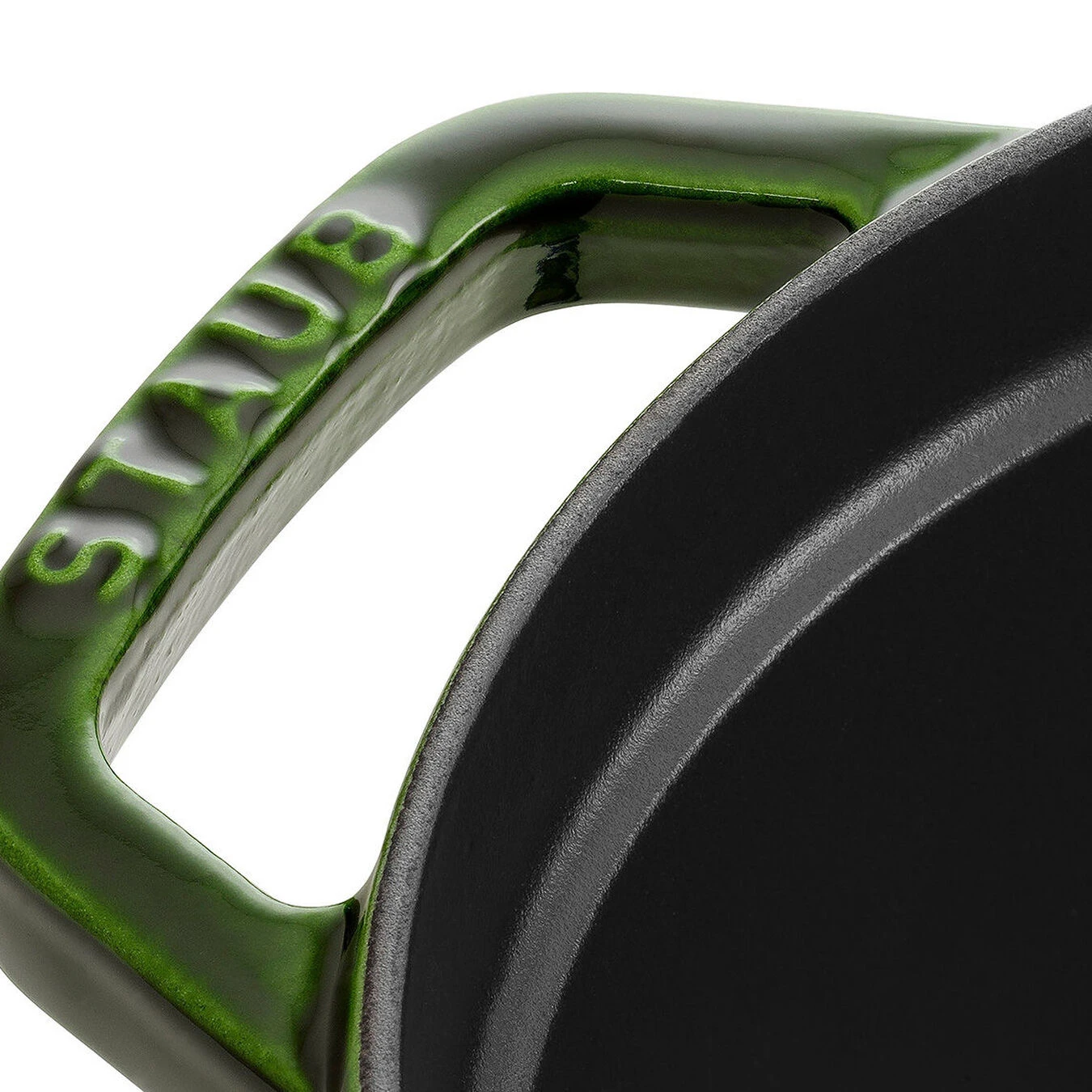 Staub Cocotte 31 Cm, Oval, Basilikum-Grün, Gusseisen 2 Staub Cocotte 31 Cm, Oval, Basilikum-Grün, Gusseisen – Bild 2