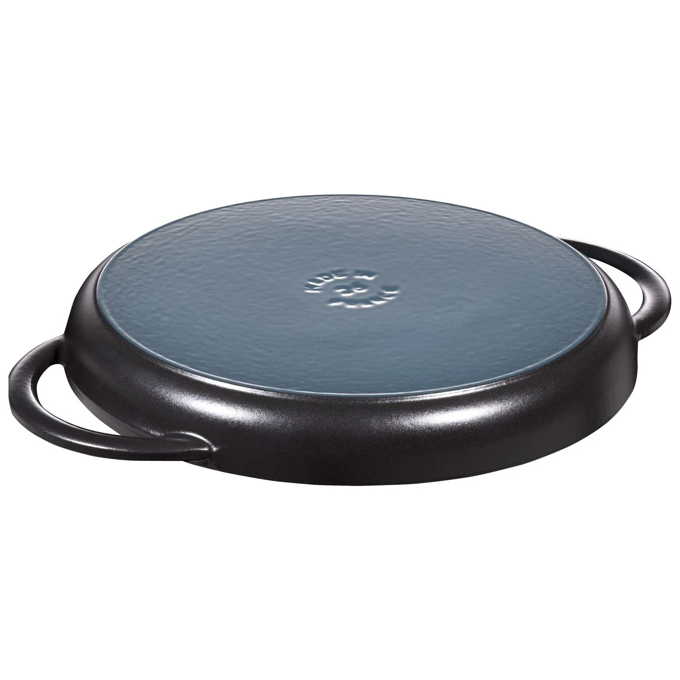 Staub Pure Grill 26 Cm, Rund, Schwarz, Gusseisen 2 Staub Pure Grill 26 Cm, Rund, Schwarz, Gusseisen – Bild 2