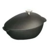 Staub Muscheltopf 25 Cm, Gusseisen, Schwarz