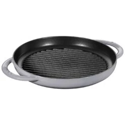 Staub Grillpfanne 26 Cm, Rund, Graphit-Grau, Gusseisen -Heimische Küche Verkäufe 40509 522 0 2