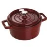 Staub Cocotte 22 Cm, Rund, Grenadine-Rot, Gusseisen