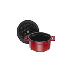 Staub Mini Cocotte 10 Cm, Rund, Kirsch-Rot, Gusseisen 10 Staub Mini Cocotte 10 Cm, Rund, Kirsch-Rot, Gusseisen -Heimische Küche Verkäufe 40509 799 0 5