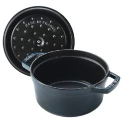 Staub Cocotte 20 Cm, Rund, La-Mer, Gusseisen -Heimische Küche Verkäufe 40510 593 0 3