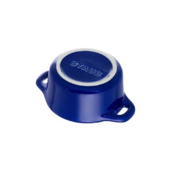 Staub Mini Cocotte 10 Cm, Rund, Dunkelblau, Keramik -Heimische Küche Verkäufe 40510 786 0 5