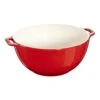 Staub Schüssel 25 Cm, Keramik, Kirsch-Rot