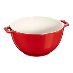 Staub Schüssel 18 Cm, Keramik, Kirsch-Rot
