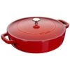 Staub Bräter Mit Chistera Drop-Structure 28 Cm, Gusseisen