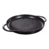 Staub Pure Grill 30 Cm, Rund, Schwarz, Gusseisen