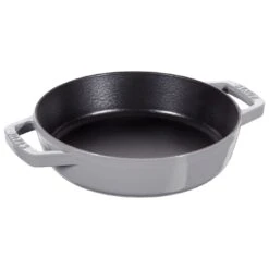 Staub Bratpfanne Mit 2 Griffen 20 Cm, Gusseisen, Graphit-Grau