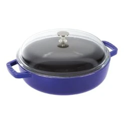 Staub Bräter Mit Glasdeckel 28 Cm, Gusseisen