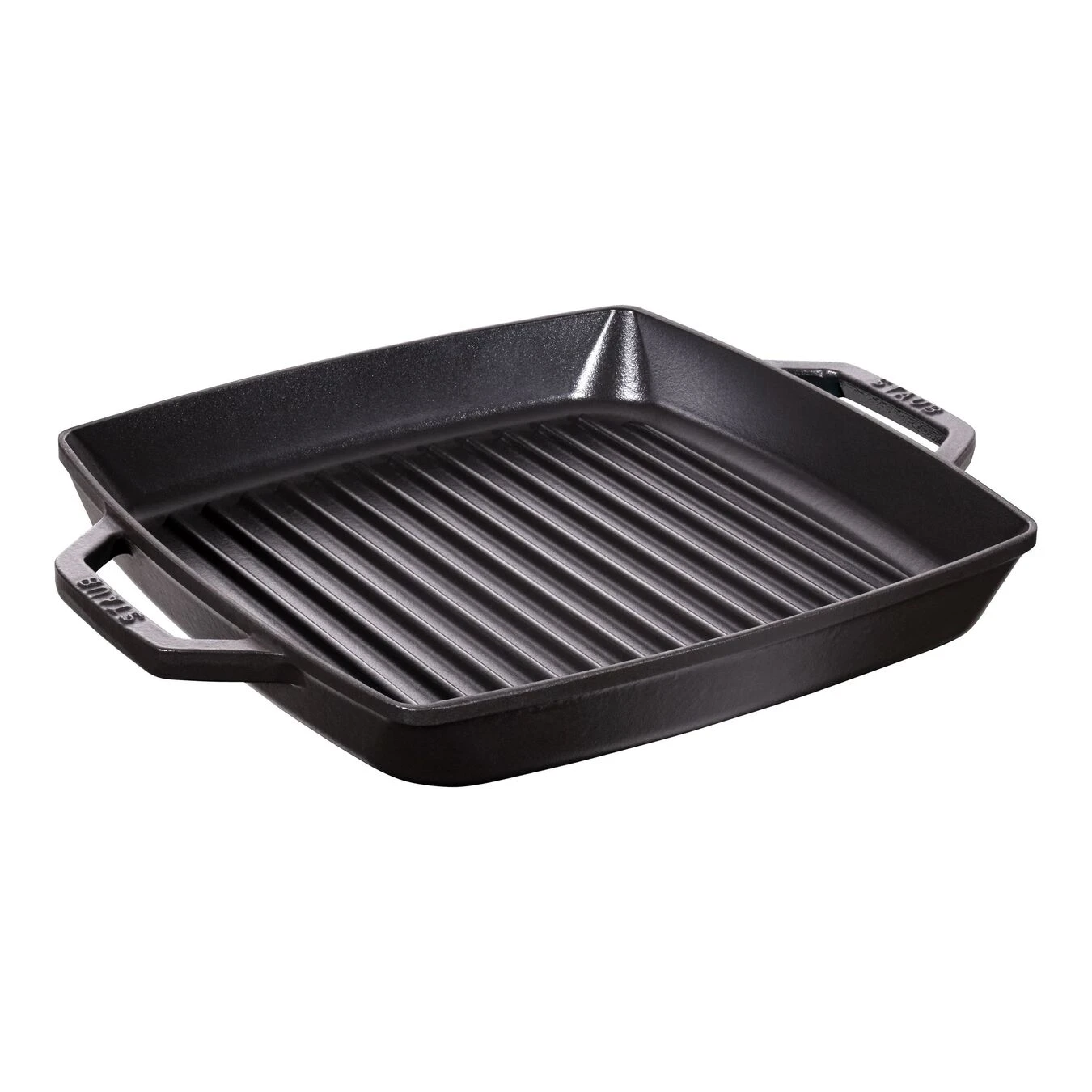 Staub Grillpfanne 28 X 28 Cm, Gusseisen, Schwarz 1 Staub Grillpfanne 28 X 28 Cm, Gusseisen, Schwarz