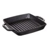 Staub Grillpfanne 23 X 23 Cm, Gusseisen, Schwarz