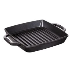 Staub Grillpfanne 23 X 23 Cm, Gusseisen, Schwarz