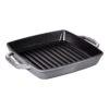 Staub Grillpfanne 23 X 23 Cm, Gusseisen, Graphit-Grau