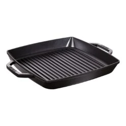 Staub Grillpfanne 33 X 33 Cm, Gusseisen, Schwarz